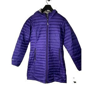 Eddie Bauer EB700 down winter jacket coat puffer purple women's size XS